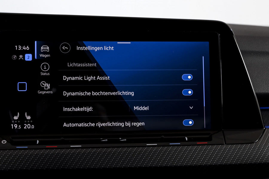 Volkswagen GOLF Variant 1.5 eTSI 150 PK R-Line - Automaat | S/K- Panodak | Dig. Cockpit | Adapt. Cruise | PDC | Camera | NAV + App. Connect | ECC | Afn. Trekhaak | LM 18" |