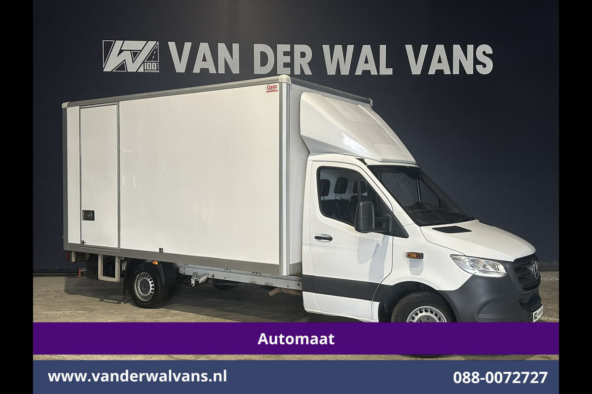 Mercedes-Benz Sprinter 314 CDI 143pk Automaat Bakwagen 22m3 KUUB Laadklep Zijdeur Euro6 Airco | Leder | Bijrijdersbank