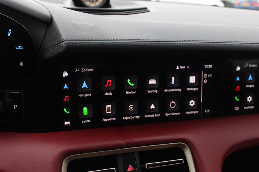 Porsche Taycan Performance 84 kWh / SoH 95.8% / 1Eign. / Panoramadak / 360Camera / Passenger Display / Head-up / Luchtvering / Sportchrono