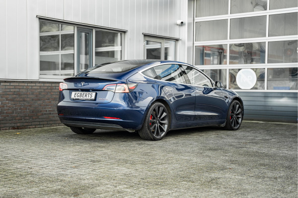 Tesla Model 3 Performance AWD 75 kWh Tijdelijke eindejaarskorting, nu van 29750.- voor 28750.-