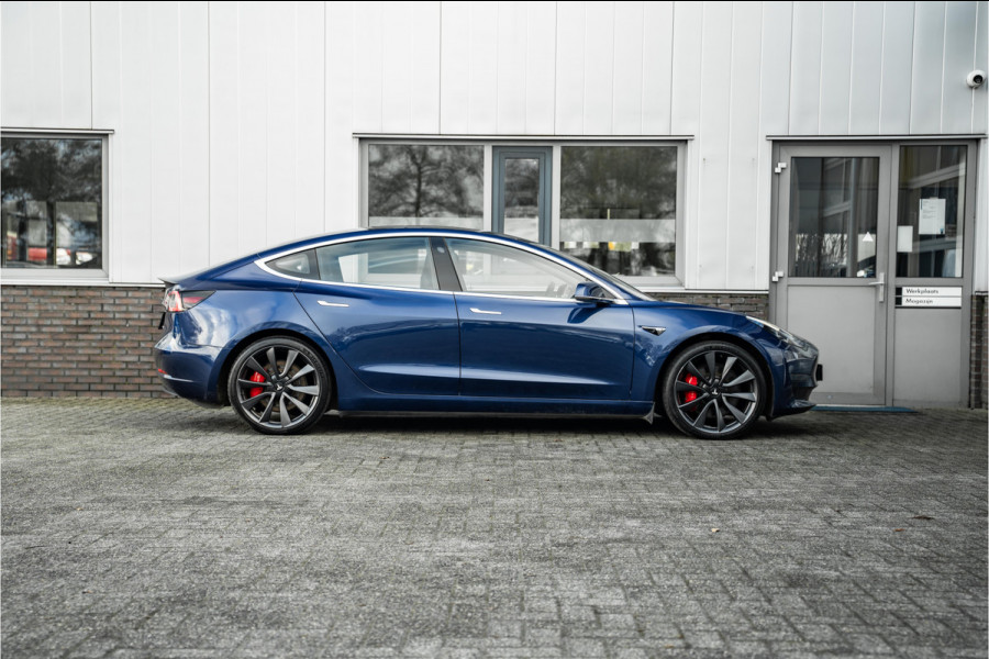 Tesla Model 3 Performance AWD 75 kWh Tijdelijke eindejaarskorting, nu van 29750.- voor 28750.-