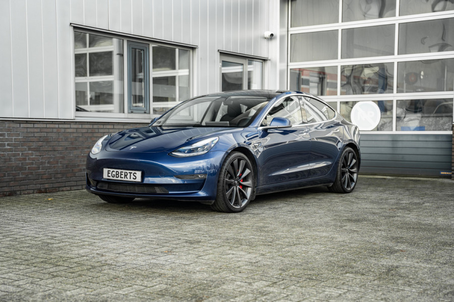 Tesla Model 3 Performance AWD 75 kWh Tijdelijke eindejaarskorting, nu van 29750.- voor 28750.-