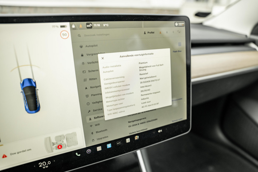 Tesla Model 3 Performance AWD 75 kWh Tijdelijke eindejaarskorting, nu van 29750.- voor 28750.-