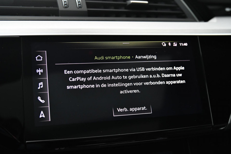 Audi e-tron E-tron 55 quattro S-Line 95 kWh. Pano, Luchtvering, Leder, Camera, Dodeh, CarPlay!