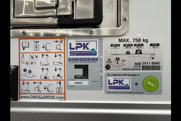 Renault Master Chassis cabine L3H1 E-Tech met Citybox Ultra Light & dHollandia laadklep