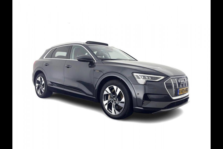 Audi e-tron 55 quattro Business edition Plus 95 kWh [ 3-Fase ] (INCL-BTW) *PANO | LUXURY-LEATHER | ADAPTIVE-CRUISE | FULL-LED | DIGI-COCKPIT | KEYLESS | MEMORY-PACK | CAMERA | NAVI-FULLMAP | SHIFT-PADDLES | DAB+ | COMFORT-SEATS | 20''ALU*