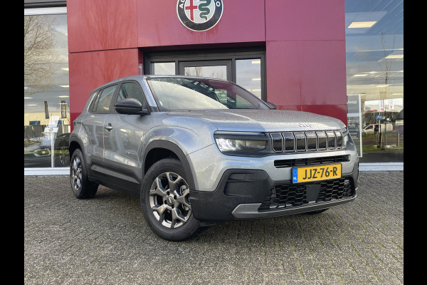 Jeep Avenger 1.2 Longitude | parkeersensoren rijdende auto niet altijd aanwezig