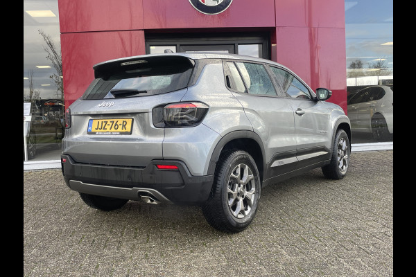 Jeep Avenger 1.2 Longitude | parkeersensoren rijdende auto niet altijd aanwezig