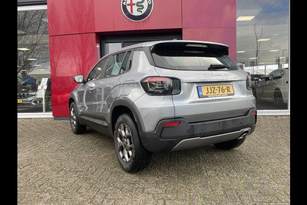 Jeep Avenger 1.2 Longitude | parkeersensoren rijdende auto niet altijd aanwezig