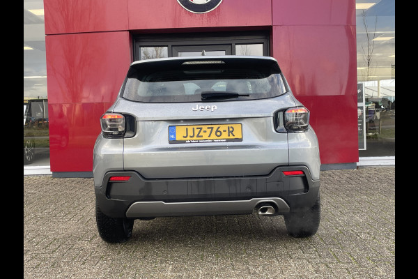 Jeep Avenger 1.2 Longitude | parkeersensoren rijdende auto niet altijd aanwezig