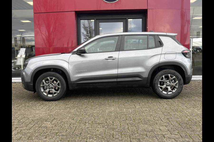 Jeep Avenger 1.2 Longitude | parkeersensoren rijdende auto niet altijd aanwezig