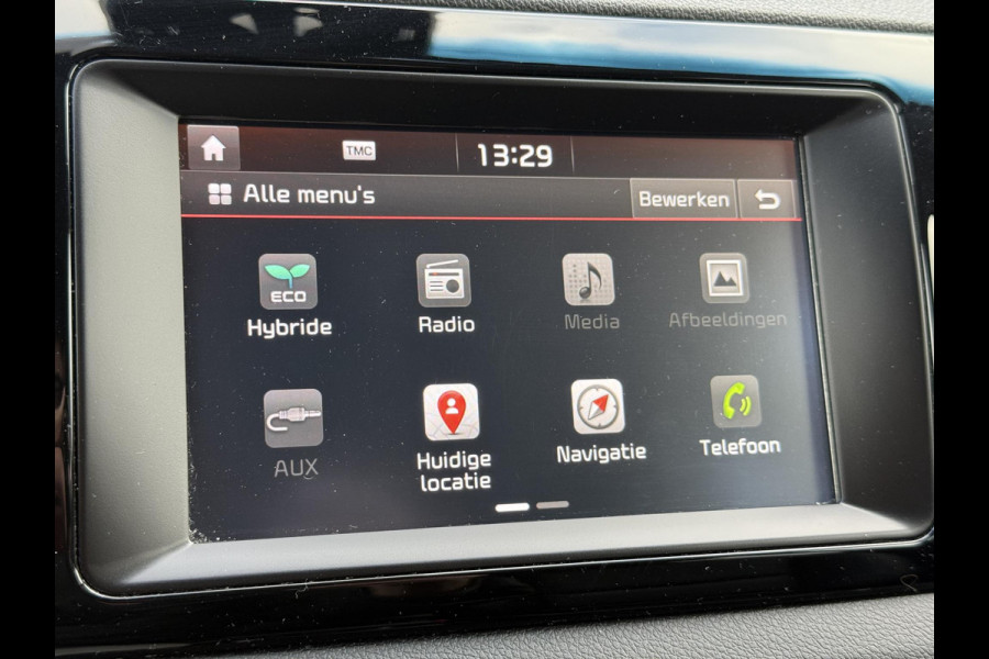 Kia Niro 1.6 GDi Hybrid SportsLine 2e Eigenaar,Camera,Navi,Leder,Clima,Cruise,Stoelverw.Stuurverw.Stoelventilatie,Pdc,Lm velgen,N.A.P,Nieuwe Apk bij Aflevering