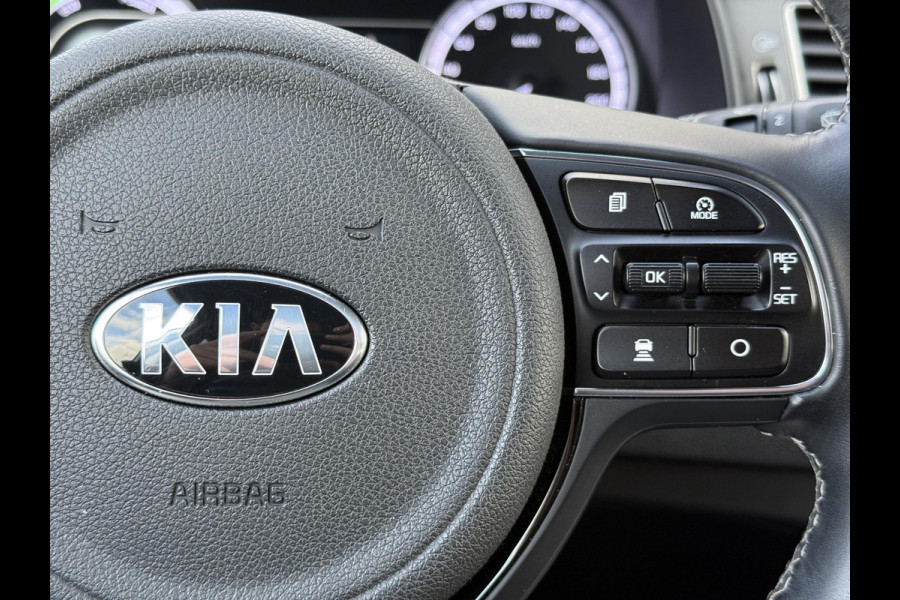 Kia Niro 1.6 GDi Hybrid SportsLine 2e Eigenaar,Camera,Navi,Leder,Clima,Cruise,Stoelverw.Stuurverw.Stoelventilatie,Pdc,Lm velgen,N.A.P,Nieuwe Apk bij Aflevering