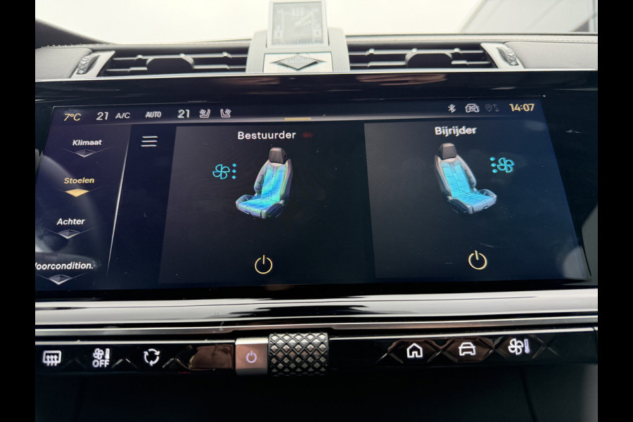 DS DS 7 225pk E-Tense Etoile (Elektrisch Schuifdak - Trekhaak - NightVision - Focal Electra - Leder incl verwarming/koeling/massage/gehe