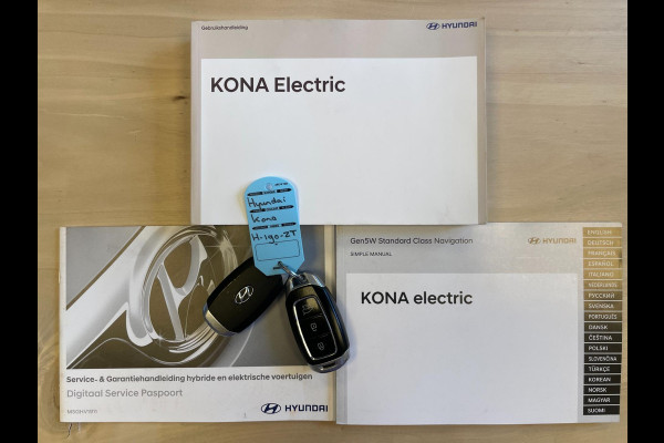 Hyundai Kona EV Comfort 64 kWh|FACELIFT|3-FASE|ACC|CAMERA|CARPLAY|NAVI|NL- AUTO|NAP|INCL. BTW|1e EIG.|