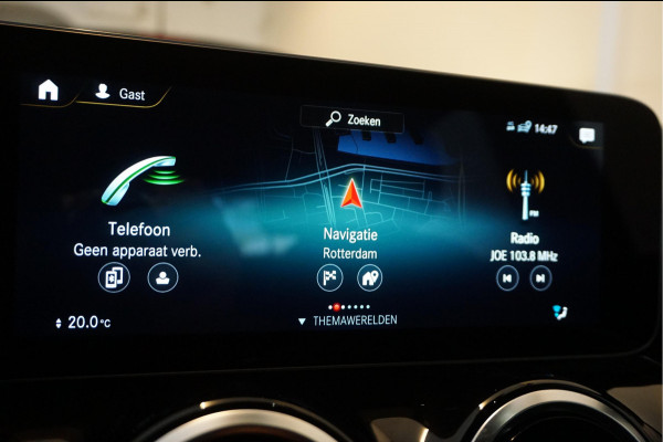 Mercedes-Benz B-Klasse 180 Business Solution Aut7 Night | NAP | Rijkelijk uitgevoerd | Apple Carplay | Camera | Parkeer assistent | Sportinterieur | Cruise + Lane | Sportvelgen | etc