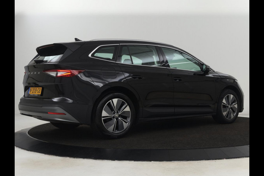 Škoda ENYAQ iV 80 | Trekhaak | Camera | Stuurverwarming | Carplay | Navigatie | 19'' | Full LED | Cruise control | Half leder | Parkeerhulp | Climate control