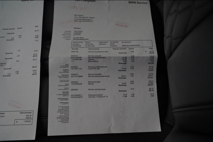 BMW X5 XDrive40i High Executive 7p. | Dealer onderhouden | Luxe leder | AdaptieveCruise | Lane Assist | LED | Starlight | 7 zitter