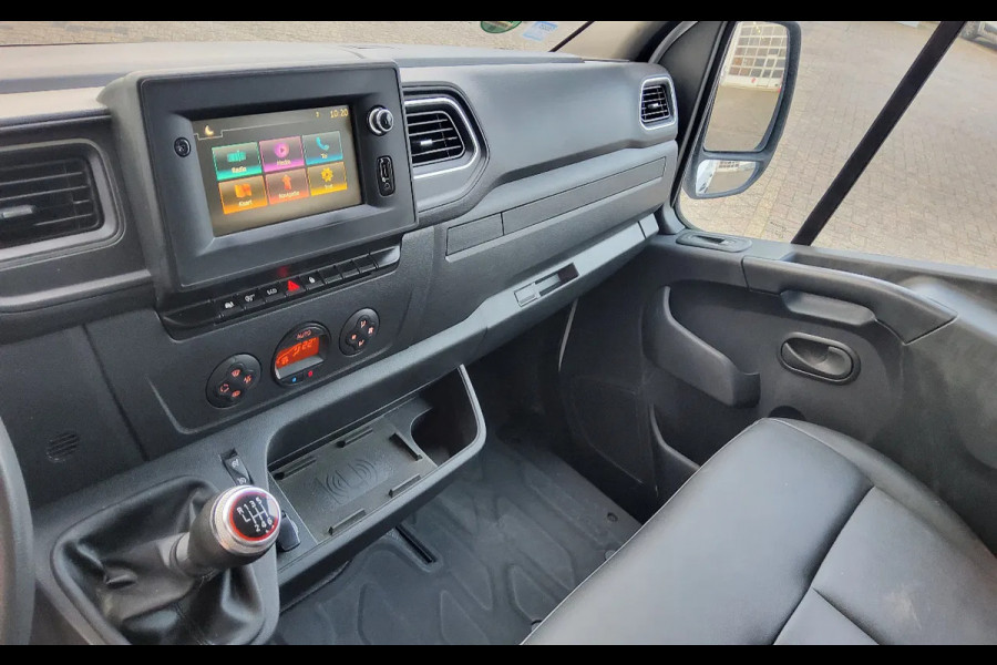 Renault Master 165.35 DUBBELE CABINE - EURO 6 - V-75-NNG - DUBBELLUCHT KIPPER + TREKHAAK