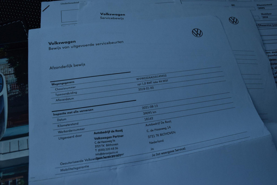 Volkswagen up! 1.0 BMT take up! Orig.NL | 2e eig.