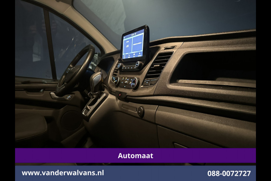 Ford Transit Custom 2.0 TDCI 131pk Automaat L2H1 Euro6 Airco | Apple Carplay | Cruisecontrol | LED Parkeersensoren, Verwarmde voorruit, Bijrijdersbank