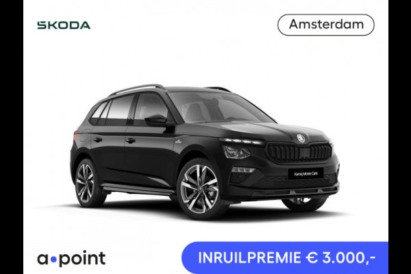 Škoda Kamiq 1.0 TSI Monte Carlo | Mechanisch wegklapbare trekhaak | Winter Pakket | 18 inch lichtmetalen velgen Ursa Monte Carlo