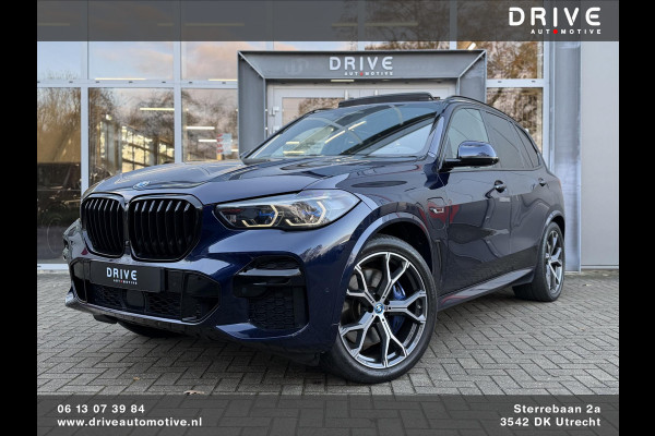 BMW X5 xDrive45e High Ex. M-Sport|Individual|SOH93%|Pano|Laser|CoPilot|21"|HUD|HIFI|Trekhaak|Tansanit