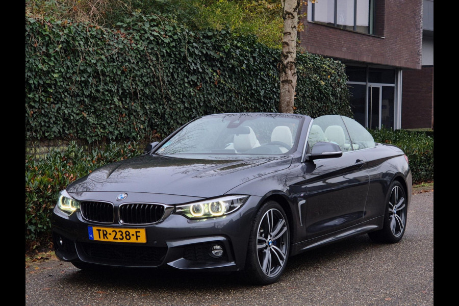 BMW 4 Serie Cabrio 330i M Sport Apple CarPlay 6WB Dig. DASH Elk.Stoelen Line Assist Dodehoek Camera 430i High Executive