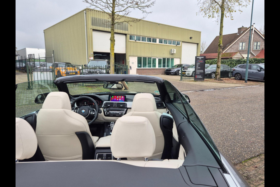 BMW 4 Serie Cabrio 330i M Sport Apple CarPlay 6WB Dig. DASH Elk.Stoelen Line Assist Dodehoek Camera 430i High Executive