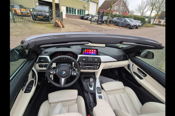 BMW 4 Serie Cabrio 330i M Sport Apple CarPlay 6WB Dig. DASH Elk.Stoelen Line Assist Dodehoek Camera 430i High Executive