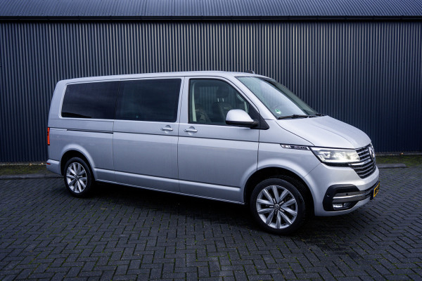 Volkswagen Transporter 6.1 2.0 TDI L2H1 | DC | Bulli | 200PK | Leder | Carplay | Virtual | Adapt Cruise