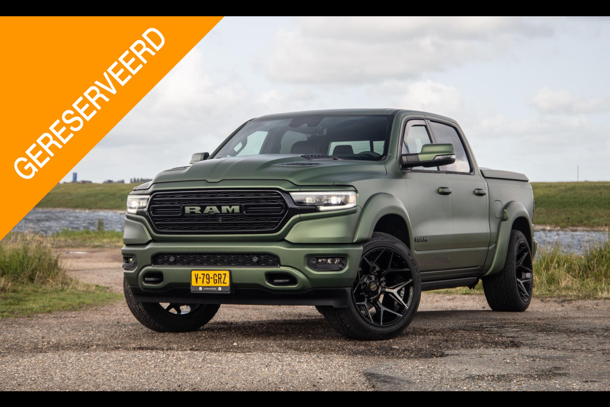 Dodge Ram 1500 5.7 V8 4x4 Crew Cab Limited BPM VRIJ / ALL IN PRIJS / PANO / KLEP / WIDE BODY / GARANTIE