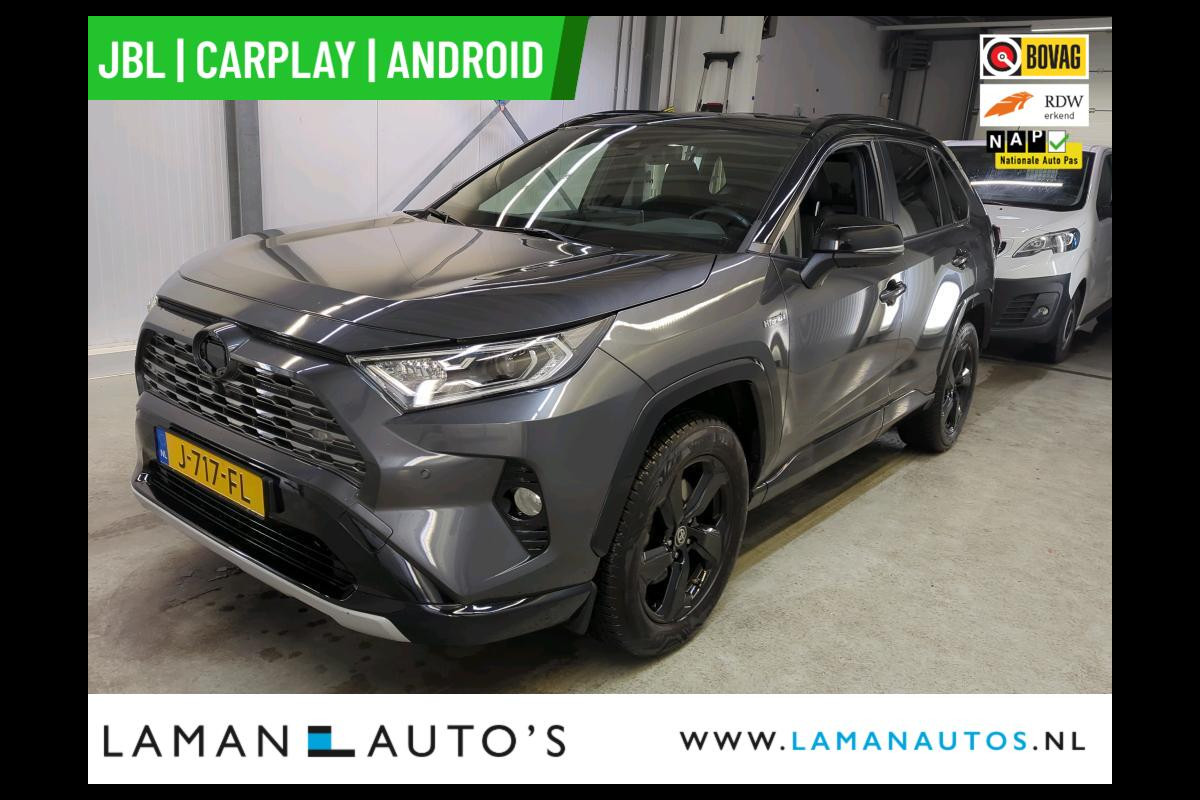 Toyota RAV4 2.5 Hybrid 218pk Bi-Tone | Innovation JBL CarPlay Halfleder ECC Nav 18" LMV ACC Camera Metallic | Hybrid Voorschoten