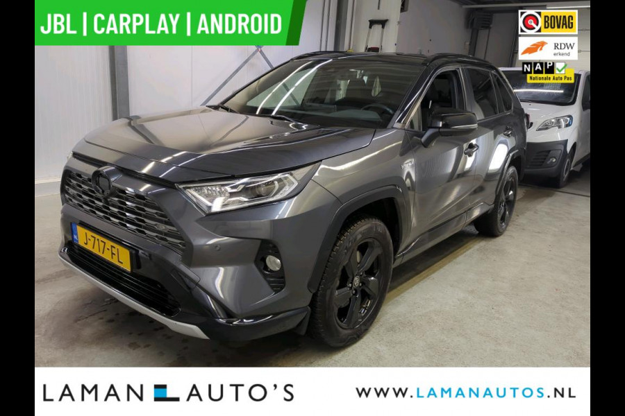 Toyota RAV4 2.5 Hybrid 218pk Bi-Tone | Innovation JBL CarPlay Halfleder ECC Nav 18" LMV ACC Camera Metallic | Hybrid Voorschoten
