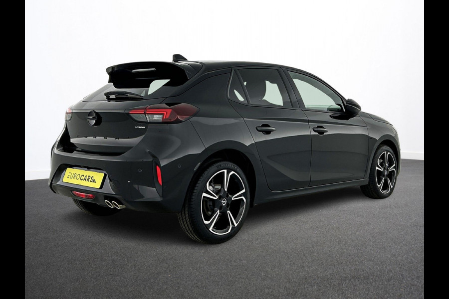 Opel Corsa 1.2 Turbo 136pk Hybrid GS Auto. Navigatie Apple Carplay/ Android Auto Camera Parkeersensoren Cruise Control Stoel- en stuurverwarming Airco Lichtmetalen velgen Getinte ramen