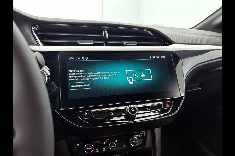 Opel Corsa 1.2 Turbo 136pk Hybrid GS Auto. Navigatie Apple Carplay/ Android Auto Camera Parkeersensoren Cruise Control Stoel- en stuurverwarming Airco Lichtmetalen velgen Getinte ramen