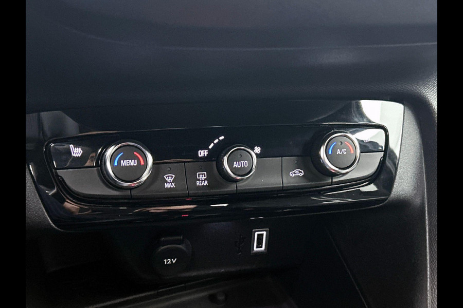 Opel Corsa 1.2 Turbo 136pk Hybrid GS Auto. Navigatie Apple Carplay/ Android Auto Camera Parkeersensoren Cruise Control Stoel- en stuurverwarming Airco Lichtmetalen velgen Getinte ramen