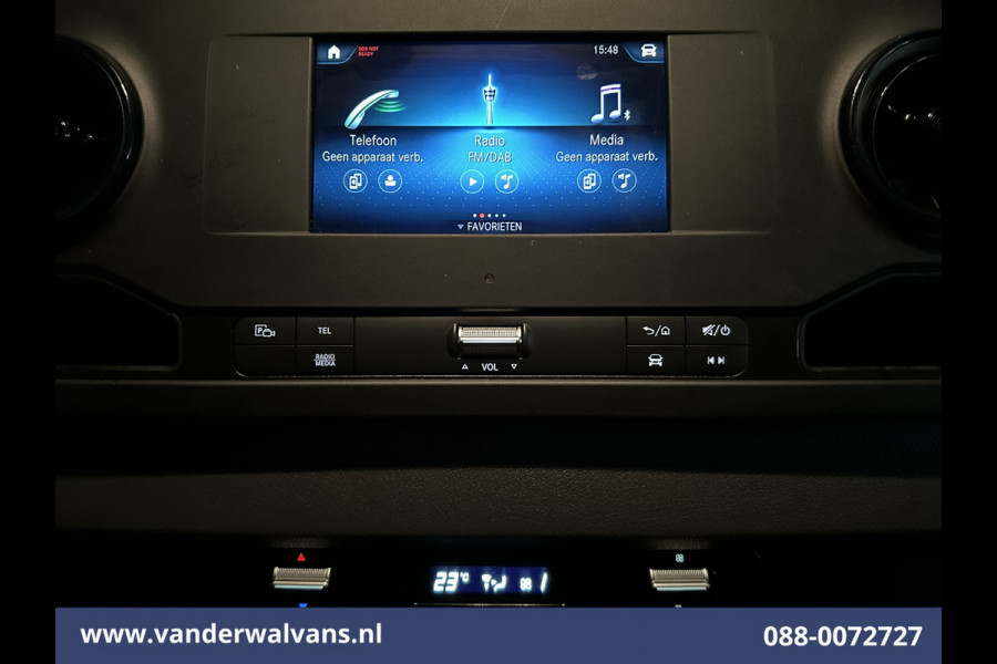Mercedes-Benz Sprinter 314 CDI 143pk L2H1 RWD Euro6 Airco | Camera | Apple Carplay | Trekhaak Android Auto, Chauffeursstoel, 270 graden achterdeuren