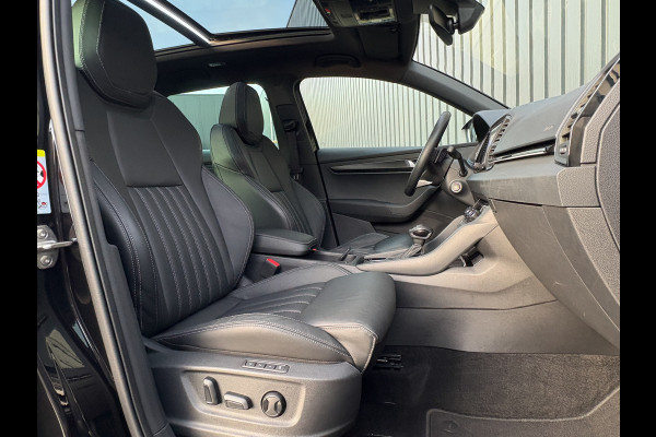 Škoda Karoq 1.5 TSI ACT Sportline Business | Panodak | Leder | Stoelgeheugen | Elk A-klep | Prijs Rijklaar!!