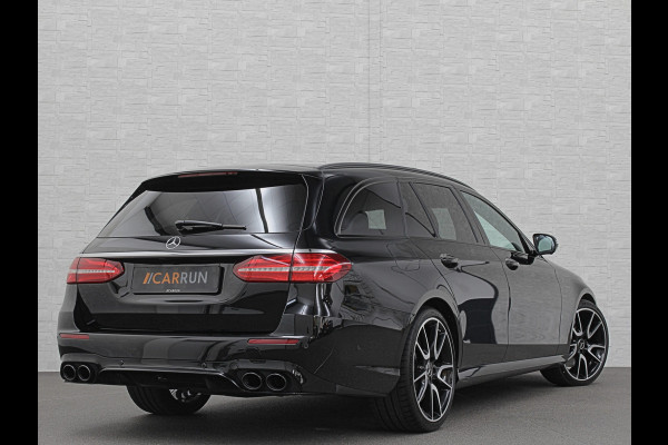 Mercedes-Benz E-Klasse Estate 53 AMG 4MATIC | Luchtvering | 360 View | Burmester | Distronic+ | Memory | Multibeam-LED | Bovag Garantie | Widescreen | Panorama | Leder | Trekhaak | Sfeerverlichting | Night-Pakket | 20'' | Carplay | Stoelverwarming |