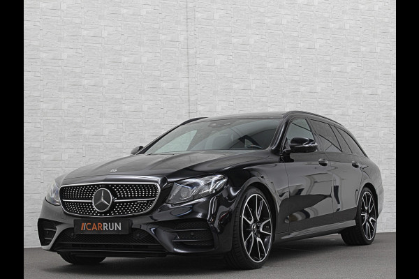 Mercedes-Benz E-Klasse Estate 53 AMG 4MATIC | Luchtvering | 360 View | Burmester | Distronic+ | Memory | Multibeam-LED | Bovag Garantie | Widescreen | Panorama | Leder | Trekhaak | Sfeerverlichting | Night-Pakket | 20'' | Carplay | Stoelverwarming |