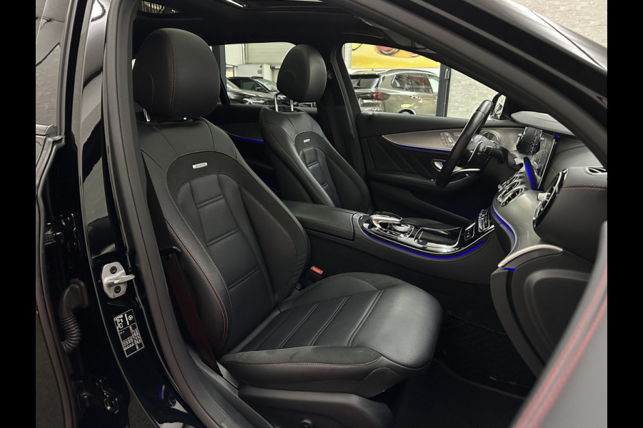 Mercedes-Benz E-Klasse Estate 53 AMG 4MATIC | Luchtvering | 360 View | Burmester | Distronic+ | Memory | Multibeam-LED | Bovag Garantie | Widescreen | Panorama | Leder | Trekhaak | Sfeerverlichting | Night-Pakket | 20'' | Carplay | Stoelverwarming |