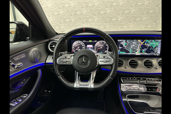 Mercedes-Benz E-Klasse Estate 53 AMG 4MATIC | Luchtvering | 360 View | Burmester | Distronic+ | Memory | Multibeam-LED | Bovag Garantie | Widescreen | Panorama | Leder | Trekhaak | Sfeerverlichting | Night-Pakket | 20'' | Carplay | Stoelverwarming |
