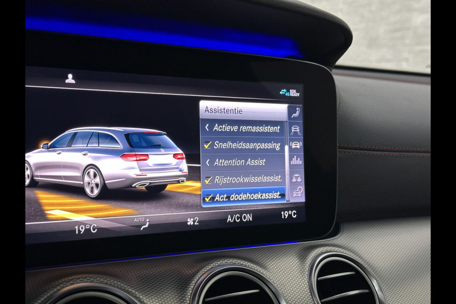 Mercedes-Benz E-Klasse Estate 53 AMG 4MATIC | Luchtvering | 360 View | Burmester | Distronic+ | Memory | Multibeam-LED | Bovag Garantie | Widescreen | Panorama | Leder | Trekhaak | Sfeerverlichting | Night-Pakket | 20'' | Carplay | Stoelverwarming |