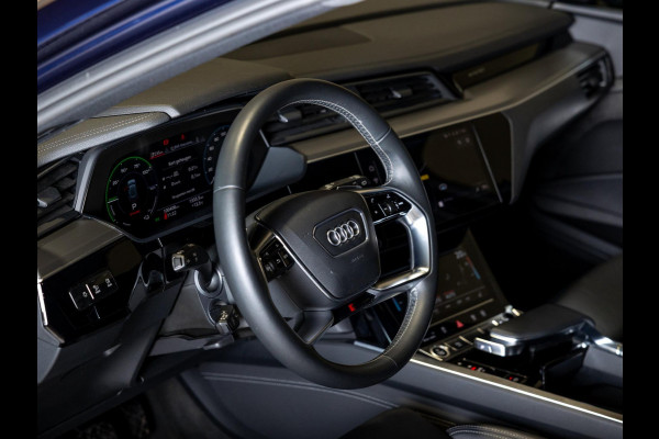 Audi e-tron 55 quattro S edition 95 kWh / 408pk / Panorama dak / Rondomzicht camera /