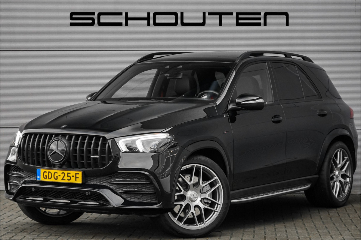 Mercedes-Benz GLE AMG 53 4MATIC+ Premium+ Night Pano HUD Luchtvering Trekhaak Stuurwielverw