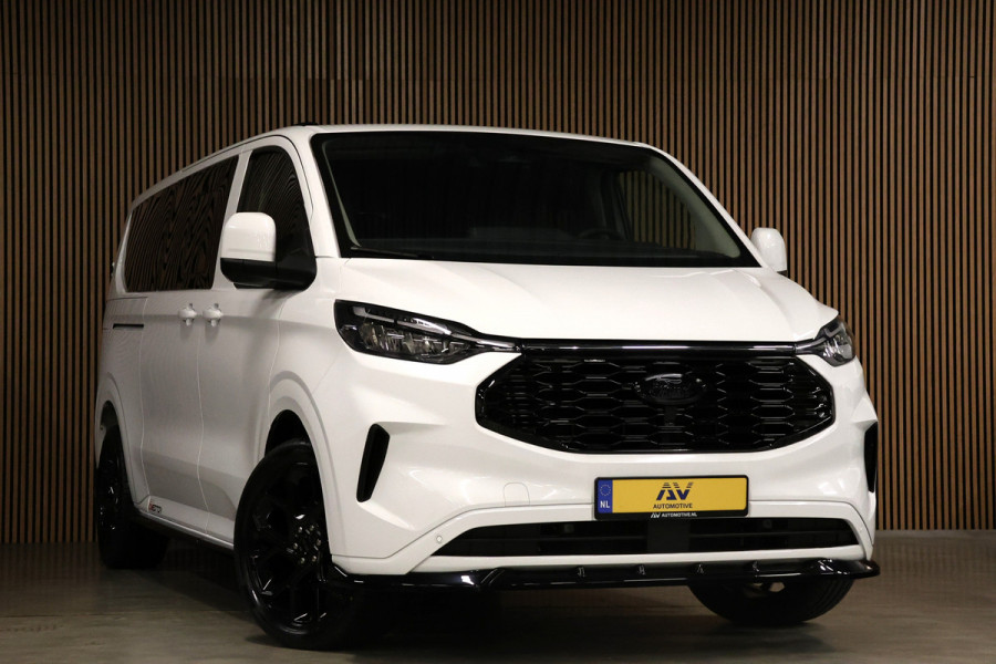 Ford Transit Custom 320 2.0 TDCI L2H1 Limited DC | Dubbel Cabine | ACC | Blind Spot | Navigatie | Camera | CarPlay | Lane Assist | Trekhaak | BPM VRIJ | Verlengde fabrieksgarantie tot 12-2029 | 5-Zitter