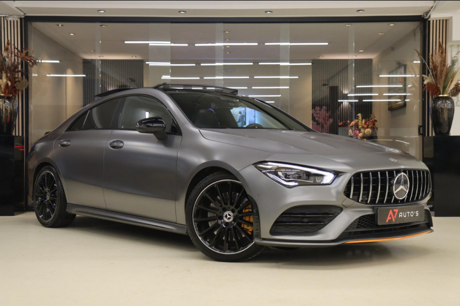 Mercedes-Benz CLA-Klasse 220 AMG Pano/Memory/Sfeer/Camera/NAP/CARPLAY/BOMVOL