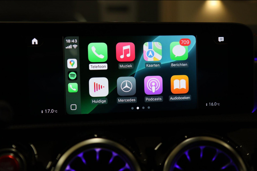 Mercedes-Benz CLA-Klasse 220 AMG Pano/Memory/Sfeer/Camera/NAP/CARPLAY/BOMVOL