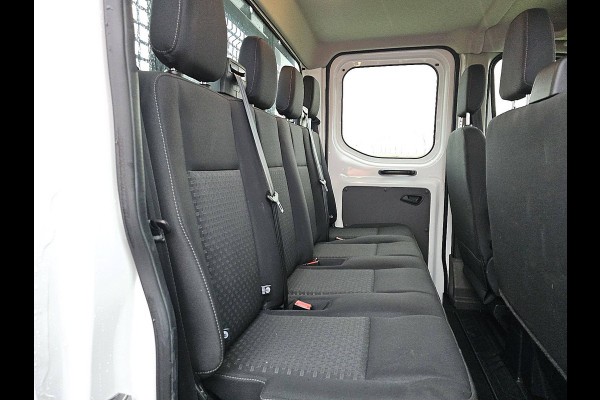 Ford Transit 350 2.0 TDCI L4H1 DC Open-Laadbak Airco 130Pk Stoelverwarming 1e Eigenaar Oh-Historie!
